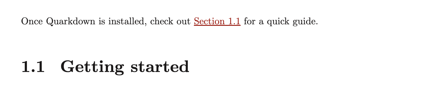 Sections