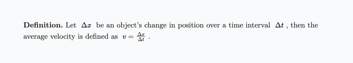 Definition
